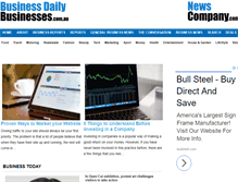 Tablet Screenshot of businesses.com.au